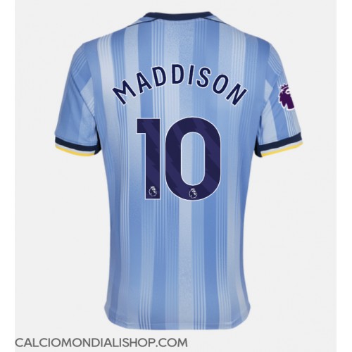 Maglie da calcio Tottenham Hotspur James Maddison #10 Seconda Maglia 2024-25 Manica Corta